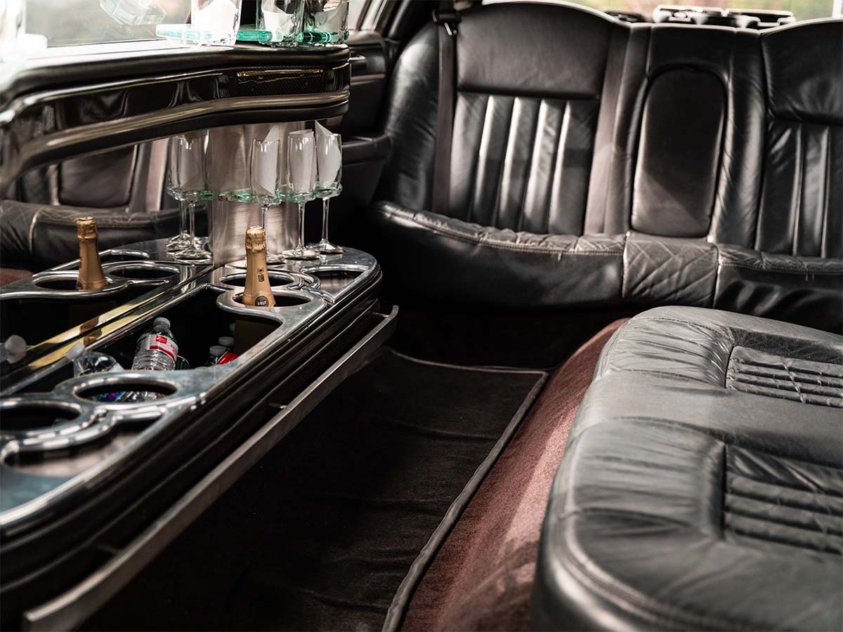 interior of a Silk Road Transportation car