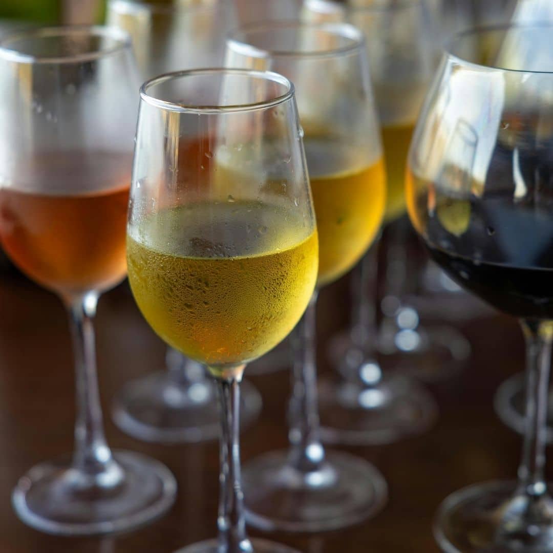 wine glasses
